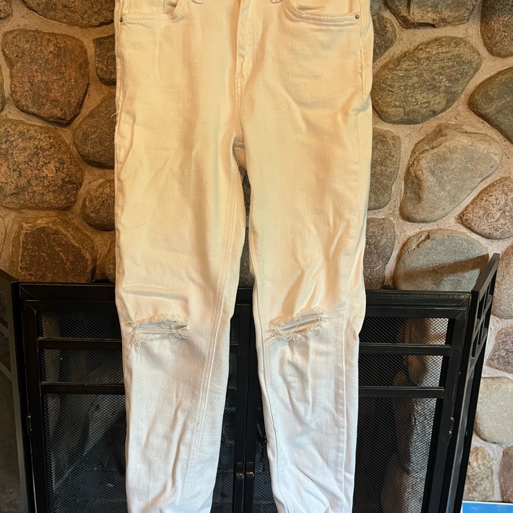 YMI White Denim Jeans